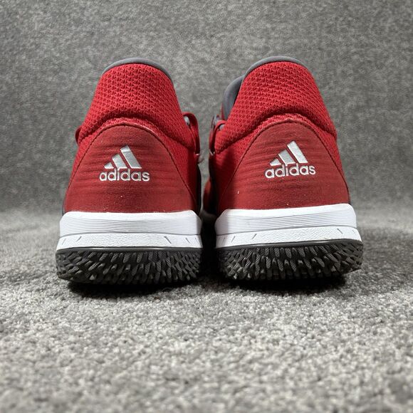 Adidas Speed Trainer 4 G27680 Men’s Size 17 Red White Baseball Turf Shoes Used main image 7